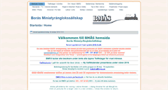 Desktop Screenshot of bmas.se